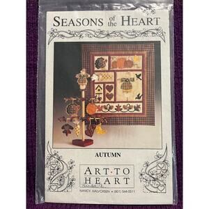 quilt pattern mini quilt blocks seasons of the heart autumn quilt and tree